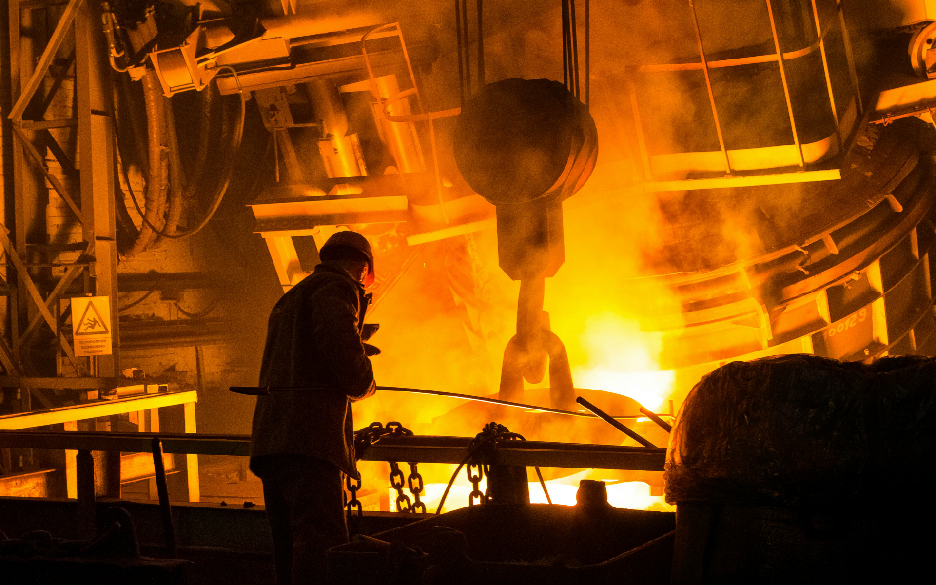 Steel Melt Shop — PP Rolling Mills solution
